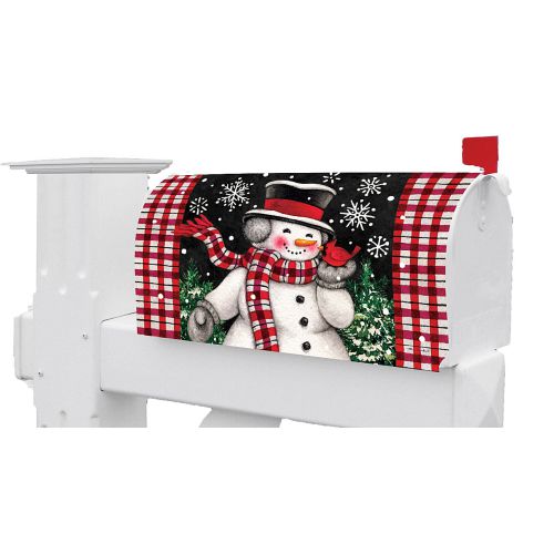 5254MM_Snowman-and-Cardinal-winter-Mailbox-Makeover-magnetic-mailbox-cover