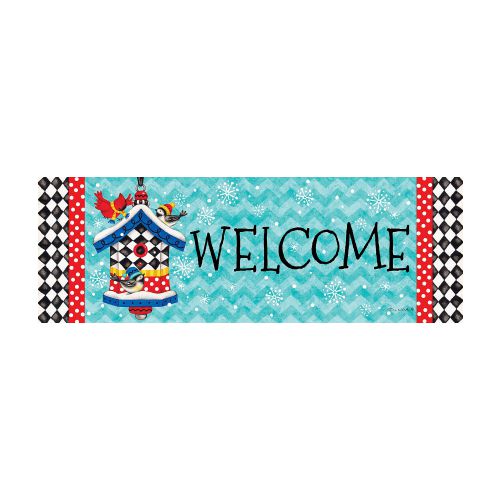 5256SS_Whimsy-Birdhouse-SIgnature-Sign-winter-yard-sign-15-x-5