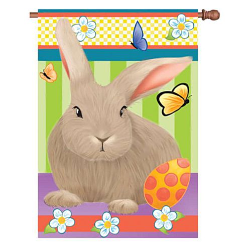 52748_Hip-Hop-Bunny-standard-size-Easter-flag-28-x-40-butterflies-easter-egg