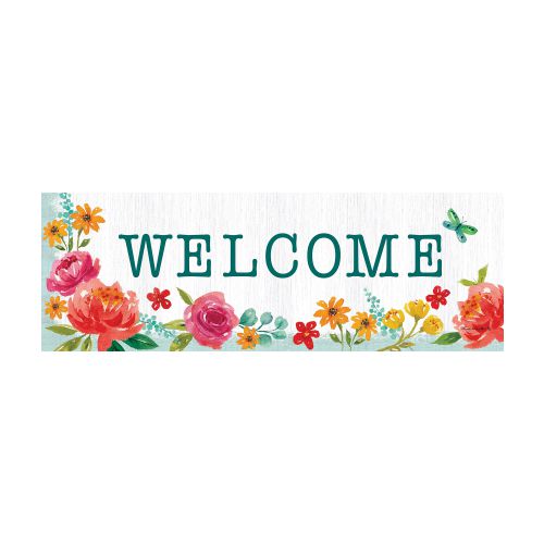5354SS_Blessed-Floral-Signature-Sign-Welcome-yard-sign-15-x-5