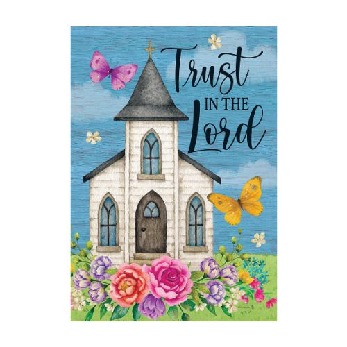 5356FM_Trust-Church-garden-size-Trust-In-The-Lord-flag-12-x-18