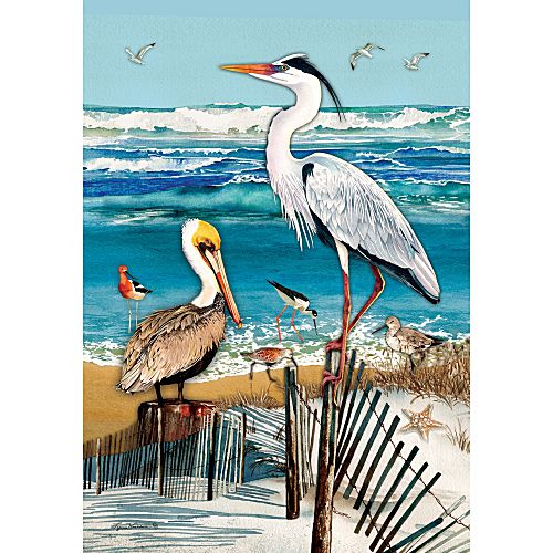 5388FL_Shore-Birds-standard-size-shore-pelican-crane-seagull-flag-28-x-40