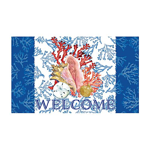 5393M_Conch-and-Coral-indoor-outdoor-sea-welcome-doormat-30-x-18