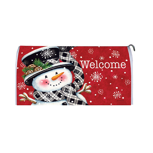 5427_Black-and-Red-Snowman-Mailbox-Makeover-oversized-winter-mailbox-cover