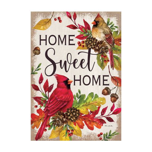 5455FM_Home-Sweet-Cardinals-garden-size-fall-flag-12-x-18