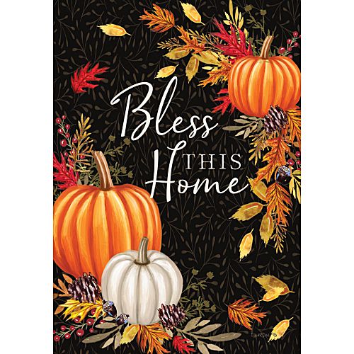 5466FL_Bless-This-Home-standard-size-fall-flag-28-x-40