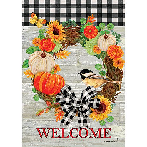 5478FL_Pumpkin-Wreath-standard-size-Fall-flag-28-x-40