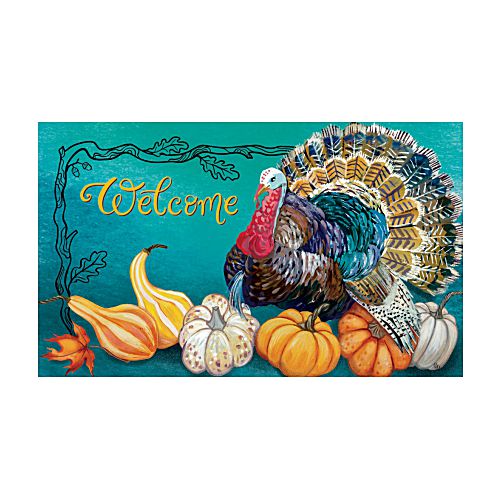 5482M_Teal-Turkey-indoor-outdoor-Thanksgiving-doormat-30-x-18