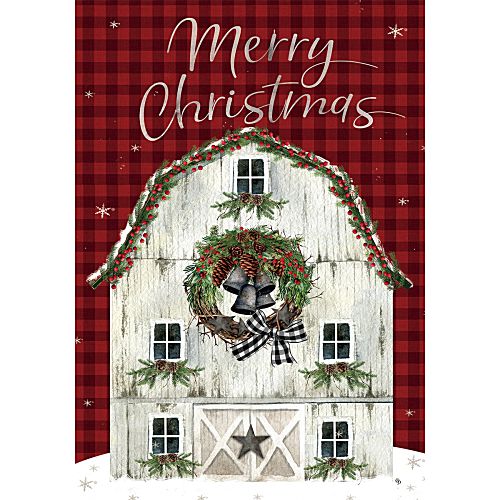 5497FL_Christmas-Barn-standard-size-Merry-Christmas-flag-28-x-40