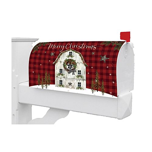 5497MM_Poinsettia-Arrangement-Mailbox-Makeover-Merry-Christmas-mailbox-cover