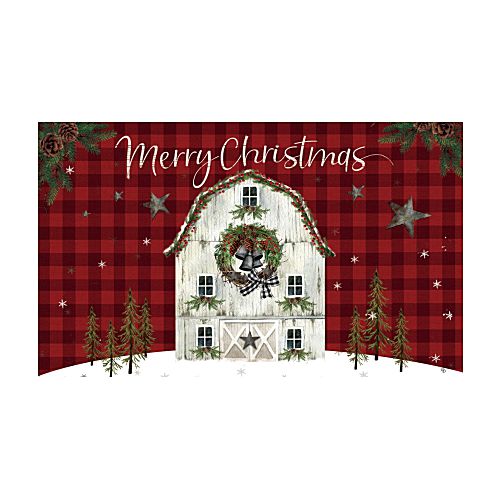 5497M_Poinsettia-Arrangement-indoor-outdoor-Merry-Christmas-doormat