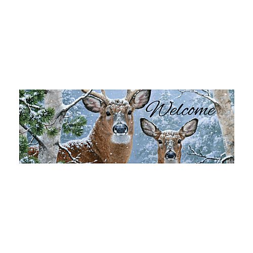 5512SS_Winter-Whitetail-Signature-Sign-winter-deer-yard-sign-15-x-5