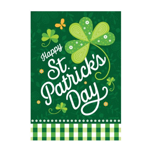 5587FM_St-Pats-Checks-garden-size-St-Patricks-Day-flag-12-x-18