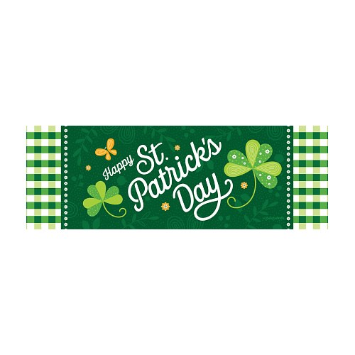 5587SS_St-Pats-Checks-Signature-Sign-st-patricks-day-shamrock-yard-sign