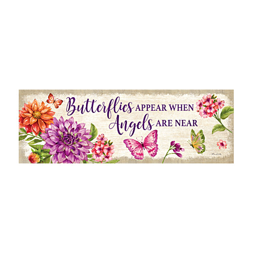 BUTTERFLIES APPEAR Signature Sign™ Cemetery Yard Sign