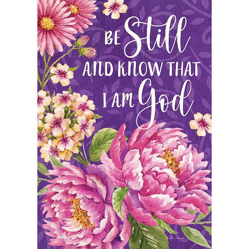 5593FL_Be-Still-Floral-standard-size-faith-flag-God-28-x-40