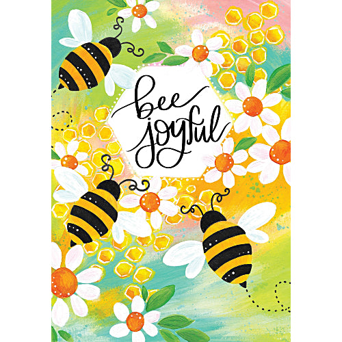 5596FL_Bee-Joyful-standard-size-inspirational-flag