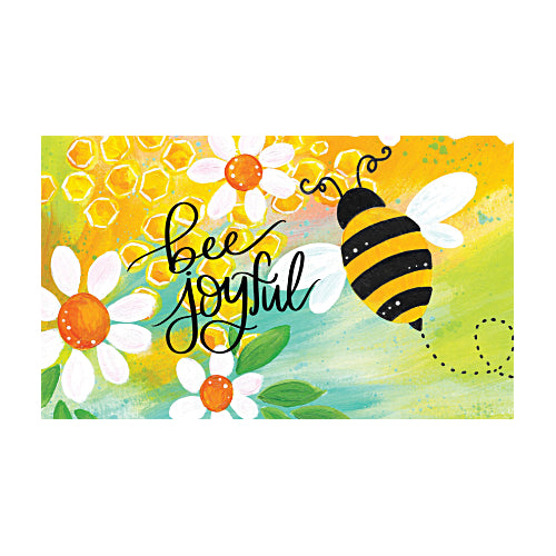 5596M_Bee-Joyful-indoor-outdoor-inspirational-doormat