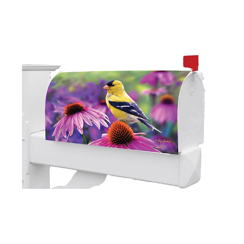 GOLDFINCH GLORY Magnetic, Mailbox Cover Custom Decor
