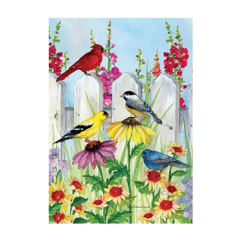 5601FM_Songbird-Fence-garden-size-spring-flag