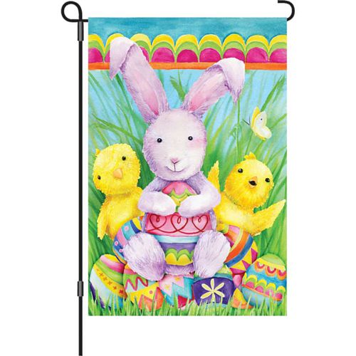 56026_Bunny-and-Friends-garden-size-Easter-flag-12-x-18