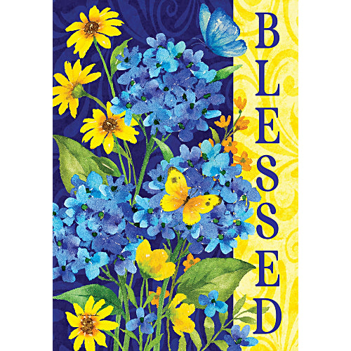 5604FL_Blessed-Hydrangeas-standard-size-inspirational-flag