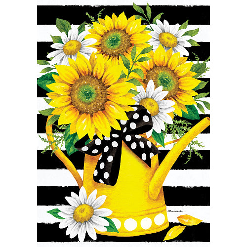 5607FL_Sunflower-Watering-Can-standard-size-Summer-flag