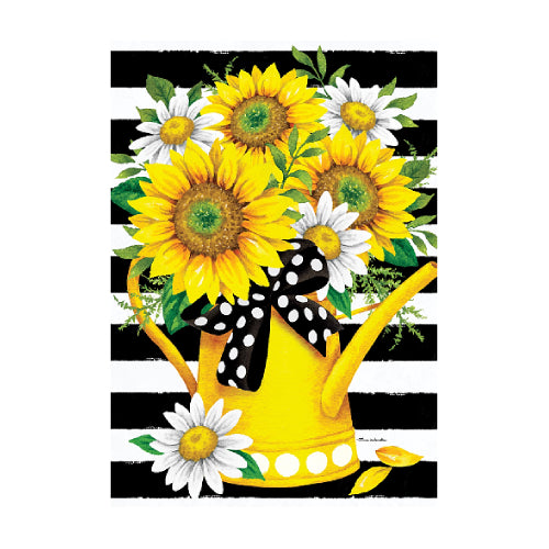 5607FM_Sunflower-Watering-Can-garden-size-Summer-flag