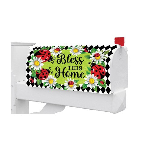 5611MM_Ladybug-Diamond-Mailbox-Makeover-Bless-This-Home-mailbox-cover