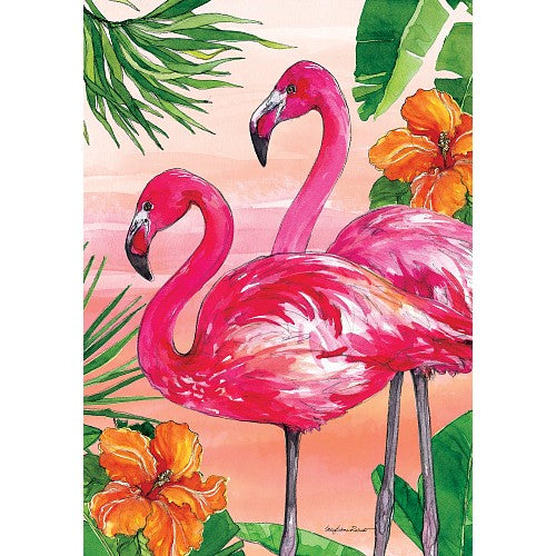 5615FL_Flamingo-Sunset-standard-size-tropical-flag-28-x-40