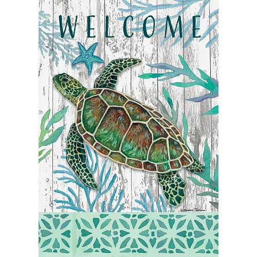 5616FL_Sea-Green-Turtle-standard-size-sea-life-flag-28-x-40