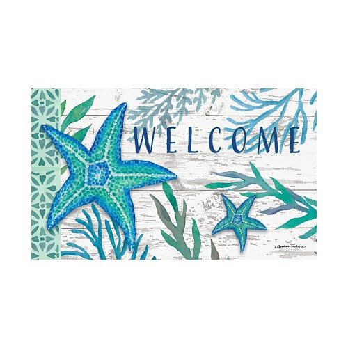 5618M_Teal-Starfish-indoor-outdoor-seashore-doormat-18-x-30