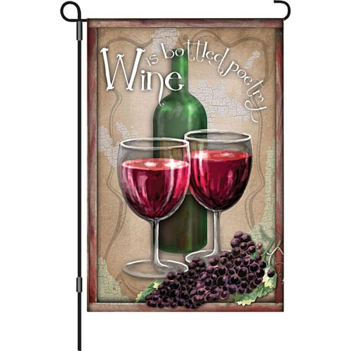 56211_Bottled-Poetry-garden-size-wine-flag-premiersoft-12-x-18