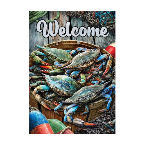 5630FM_Crab-Basket-garden-size-seashore-flag-12-x-18