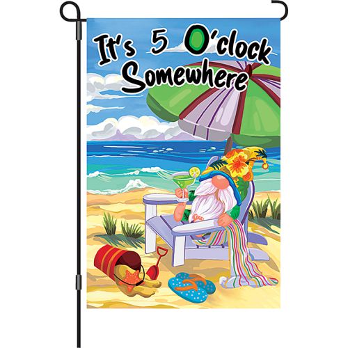 56358_Beach-Gnome-Its-5-oclock-somewhere-garden-size-flag-flip-flops-sand-12-x-18