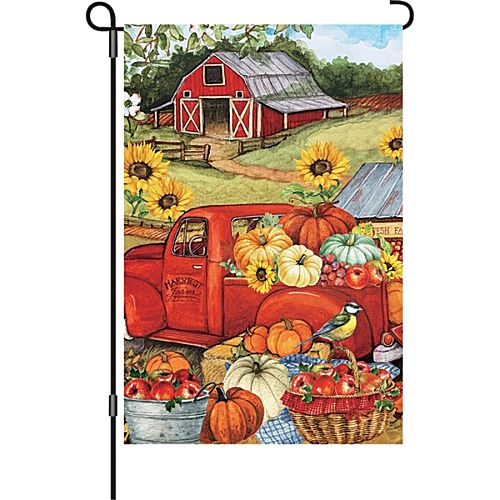 56362_Autumn-Truck-garden-size-illuminated-fall-flag-12-x-18