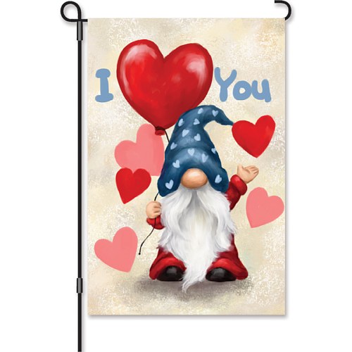 56383_Valentine-Gnome-PremierSoft-garden-size-valentines-day-flag-12-x-18