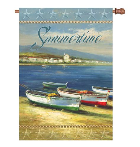 57078_Summertime-Boats-PremierSoft-standard-size-summer-flag-28-x-40