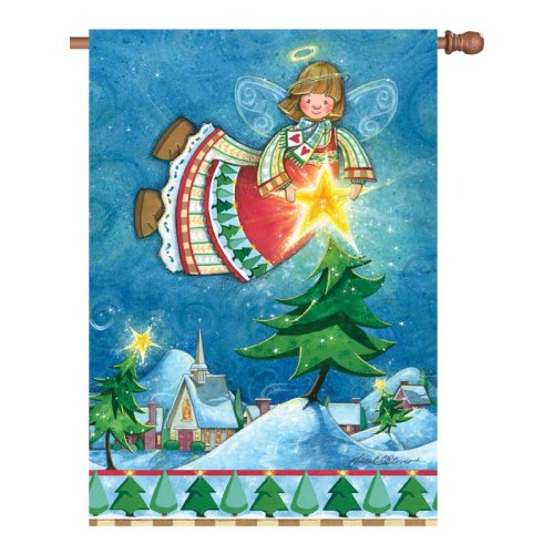 57124_Happy-Christmas-Angel-standard-size-illumintaed-christmas-flag-28-x-40