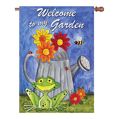 57126_Welcome-To-My-Garden-premiersoft-standard-size-28-x-40