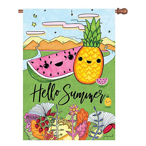 57233_Hello-Summer-standard-size-summer-brilliance-flag-28-x-40