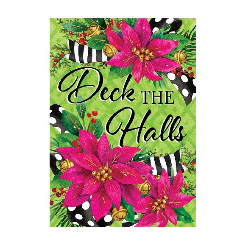 5735FM_Elegant_Poinsettia-garden-size-Christmas-flag-Deck-the-Halls