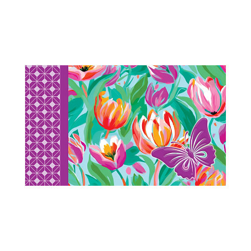 VIBRANT FLOWERS Indoor/Outdoor, Summer Doormat Custom Decor