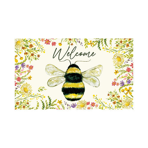 BUMBLEBEE Indoor/Outdoor Welcome Doormat Custom Decor