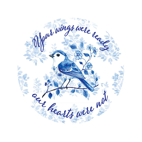 5900SC_Your-Wings-8inch-clear-PVC-bereavement-suncatcher