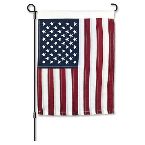American flag on a white background
