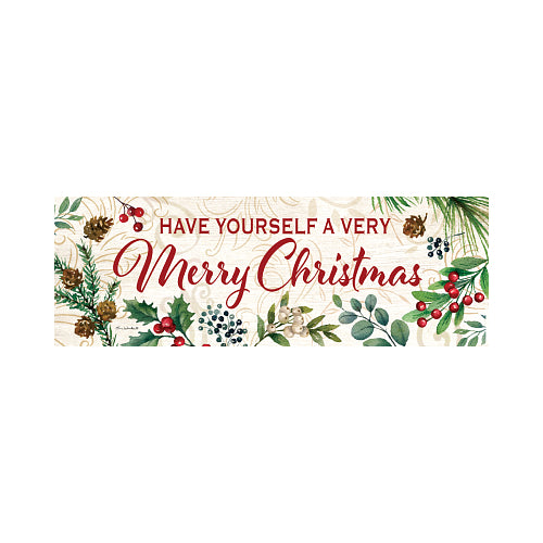 Very Merry Signature Sign Merry Christmas yard sign, 15x5