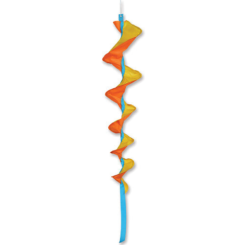 YELLOW FUSILLI, 44 Inch Spinning Windsock Premier