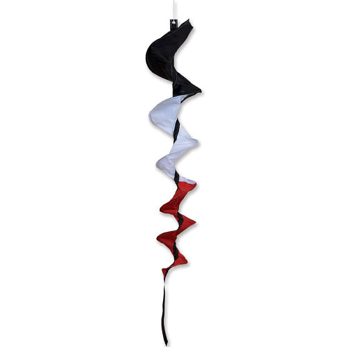 Tecmo Fusilli 44 Inch Spinning Windsock spiral tail spinner hanging outdoors