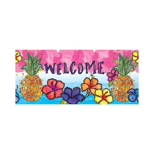WELCOME PINEAPPLE Windsock - 40" - Wind Sensations